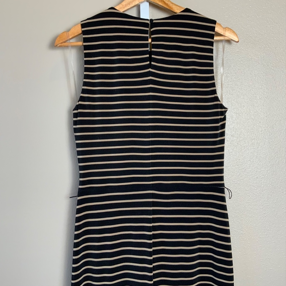 Lauren Ralph Lauren Striped Sleeveless Draped Maxi Dress - Picture 13 of 16